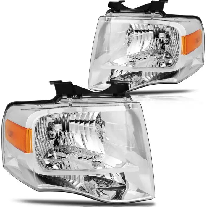 2007-2014 Ford Expedition Headlights Assembly Driver and Passenger