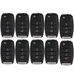 10 for 2014 2015 2016 2017 Kia Rio Remote Keyless Car Key Fob TQ8RKE-3F05 ECCPP