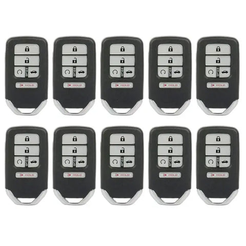 10pcs Keyless Entry Remote Key Fob Replacement for 16-18 Honda Civic KR5V2X V44 ECCPP