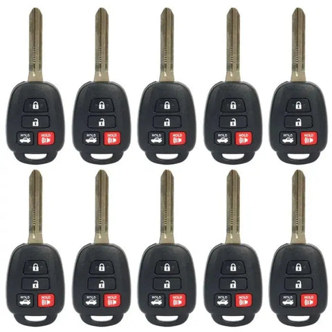 10x Replacement Keyless Remote Key Fob For 2014-2016 Toyota Highlander GQ4-52T H ECCPP