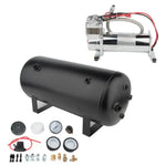 12V 200 Psi Air Compressor 5 Gal Air Tank Onboard System Kit For Train Boat Horn ECCPP