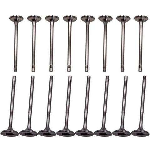 16 Valves Exhaust Valve 036109601AD compatible for VW AUDI 1.4 1.6 16V compatible for Golf A3 Lupo Pol MAXPEEDINGRODS UK