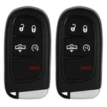 2 Keyless Entry Remote Key Case Shell Fob for 2014 2015 2016 2017 2018 Dodge Ram ECCPP