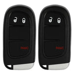 2 Remote Key Shell Case Fits 2013 2014 2015 2016 2017 2018 RAM 1500 2500 3500 ECCPP