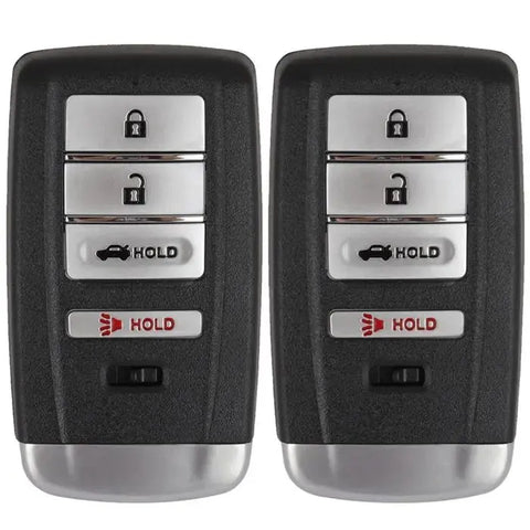 2 Set Replacement Remote Key Fob KR5V1X For Acura TLX 15 16 2017 72147-TZ3-A11 ECCPP