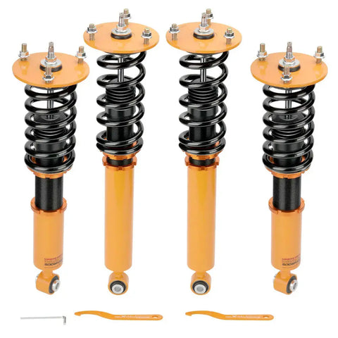 24 Ways Adj. Damper Coilover compatible for Lexus LS400 UCF10 1990-1994 Coilovers 1992 1994 MAXPEEDINGRODS