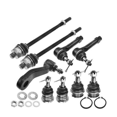 9x Pitman Arm & Tie Rod End Kit for Chevrolet Silverado 1500 Cadillac GMC Yukon