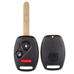 2pc Replacement Remote Car Key Fob Combo Clicker For Honda CWTWB1U545-11 433Mhz ECCPP