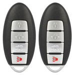 2x For ALTIMA 2016-2018 Remote Keyless Key Fob S180144324 433Mhz 4A Chip ECCPP