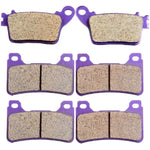 3 Pairs Brake Pads For 2007-2010 2012-15 Honda CBR1000RR CBR600RR Carbon Fiber ECCPP