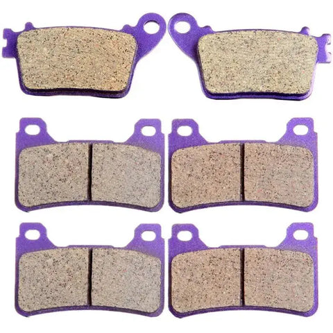 3 Pairs Brake Pads For 2007-2010 2012-15 Honda CBR1000RR CBR600RR Carbon Fiber ECCPP