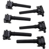 6x Spark Ignition Coils UF269 compatible for Chrysler 300 3.5L V6 2005 /300M 1999-2004 MAXPEEDINGRODS