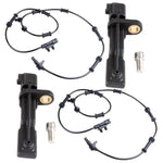 4 Front Rear Driver or Passenger Side ABS Wheel Speed Sensor For Jeep Wrangler ECCPP