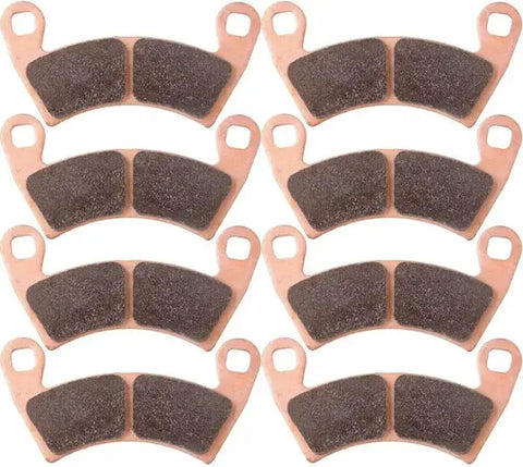 4 Pairs Brake Pads F + R For Polaris Diesel Ranger Crew 900 12-14 Sintered ECCPP