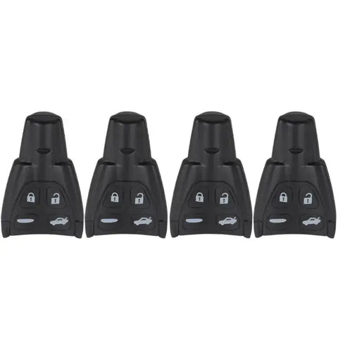 4 Set Remote Keyless Car Key Fob PCF7946AT for SAAB 9-3 9-5 03-09 LTQSAAM433TX ECCPP