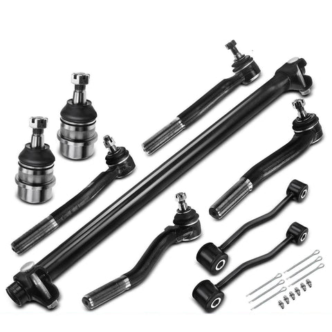 9x Front Stabilizer Bar Links & Tie Rod End for Jeep WJ Grand Cherokee 1999-2004