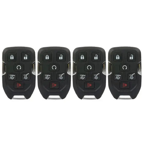 4pcs Fits 2015-2018 Chevrolet Suburban Tahoe GMC Smart Key 6B FCC- HYQ1AA 315MHZ ECCPP