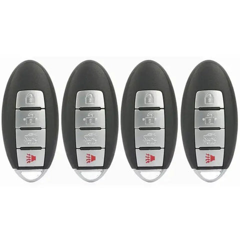 4pcs Replacement for Maxima 2007 2008 Smart Key Fob Keyless Entry Remote ECCPP