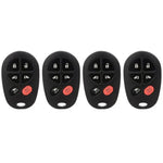 4x Keyless Entry Remote Fob Transmitter For 2004-2017 Toyota Sienna GQ43VT20T ECCPP