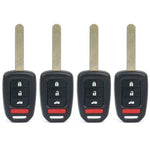 4x Replacement Keyless Uncut Entry Remote Head Key Bob MLBHLIK6-1T Fits 15 Honda ECCPP