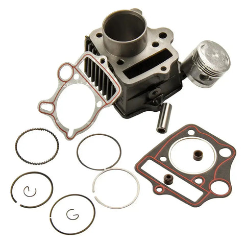 70CC Cylinder Piston Gasket Kit compatible for Honda CRF70F ATC70 TRX70 S65 12101-098-670 MAXPEEDINGRODS