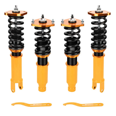 Adjustable Height Coilover Kits Compatible for Inifinit G35x 03-08 AWD for Inifinit M35x/M45x/G37x MAXPEEDINGRODS