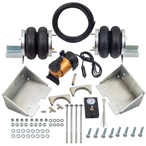 Air Suspension Spring Bag + 12V Compressor Kitcompatible compatible for Iveco Daily 35s, 35L 06-14 MAXPEEDINGRODS UK