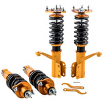 Assembly Coilover Kits compatible for Honda Element 2003-2011 Adj. Height Shock Absorbers MAXPEEDINGRODS