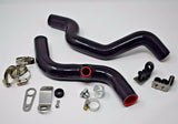 K- Swap Driver Side Radiator Hose Kit W/ Brackets Fan Hose Bung K24 EG EK DC2 US JackSpania Racing