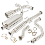 Acura Integra Hatchback GS LS RS 1990-1993 N1 Style Stainless Steel Catback Exhaust System (Piping: 2.5" / 65mm | Tip: 4.5")