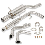 Chevrolet Cobalt 2005-2007 / Pontiac G5 2007-2010 2.2L I4 Stainless Steel Catback Exhaust System (Excluding Supercharged Models) (Piping: 2.5" / 65mm | Tip: 4.5")