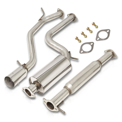 Ford Focus ZX3 ZX5 2000-2004 Stainless Steel Catback Exhaust System (Piping: 3.0" / 76mm | Tip: 4.0")