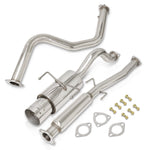 Honda Civic Hatchback 1996-2000 N1 Style Stainless Steel Catback Exhaust System (Piping: 2.5" / 65mm | Tip: 4.5")