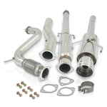 Honda Accord 2.2L I4 1994-1997 N1 Style Stainless Steel Catback Exhaust System (Piping: 2.5" / 65mm to 3.0" / 76mm | Tip: 4.5")