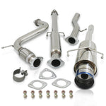 Honda Accord 2.2L I4 1994-1997 N1 Style Stainless Steel Catback Exhaust System Burnt Tip (Piping: 2.5" / 65mm | Tip: 4.5")