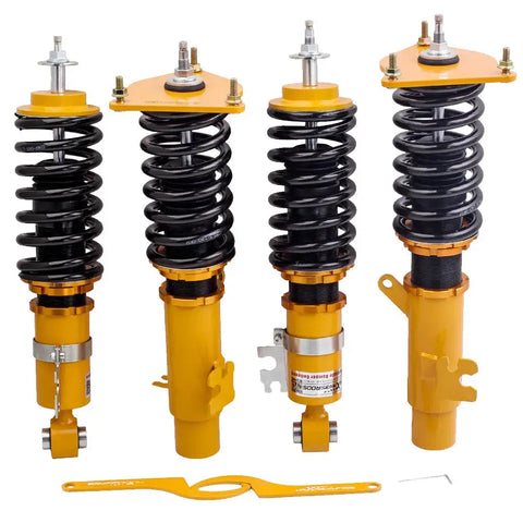 Coilover Suspension Kits compatible for MINI ONE / COOPER 2002 2003-2006 Adj. Damper MAXPEEDINGRODS