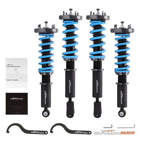 Racing Coilover Shock Struts Kit Jaguar XJ8 / XJR X350 03-07 lowering kit