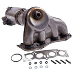 Exhaust Manifold W/ Catalytic Converter Front compatible for Toyota Camry 2002-2009 MaxpeedingRods