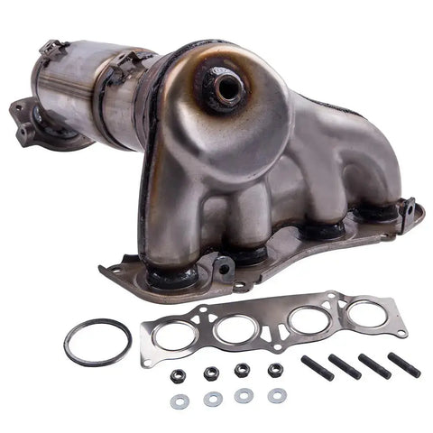 Exhaust Manifold W/ Catalytic Converter Front compatible for Toyota Camry 2002-2009 MaxpeedingRods