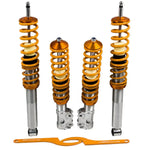 Coilover Set compatible for VW Golf MK2 MK3 83-98 JETTA Mk2 84-92 A2 A3 Shock Absorber MAXPEEDINGRODS