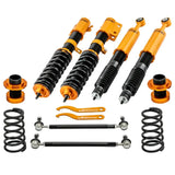 Coilover Struts Shocks compatible for Toyota Yaris 2006-2011 Suspension Kit Adj. Height MAXPEEDINGRODS