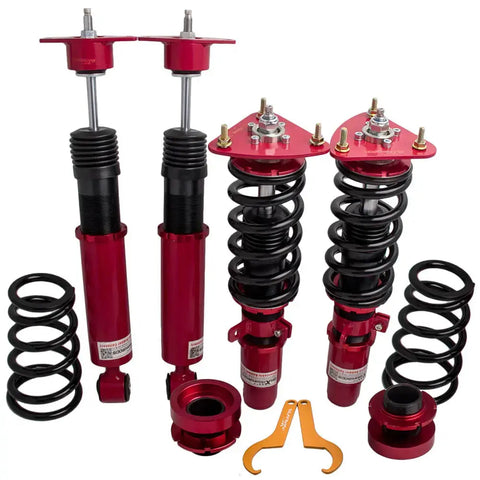 Coilover Suspension Kit compatible for Mazda 3 2004-2009 2010-2013 24 Ways Damper Force MAXPEEDINGRODS