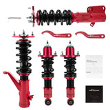 Coilover Suspension Kits compatible for Honda Civic (EM2) 2001-2005 Shock Strut Adj. Damper MAXPEEDINGRODS