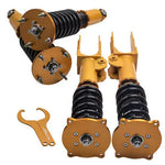 Coilovers Kit compatible for Porsche Cayenne 2002-2010 Adj. Height Coil ShocksStruts MAXPEEDINGRODS