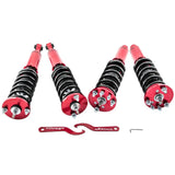 Coilovers Kits compatible for Honda Accord 03-07 Spring Coil Over Strut 24-Ways Adj Damper MAXPEEDINGRODS