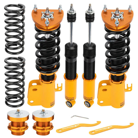 Coilovers Kits compatible for Scion XB 2004 - 2006 Adj. Damper Shock Absorbers Struts MAXPEEDINGRODS