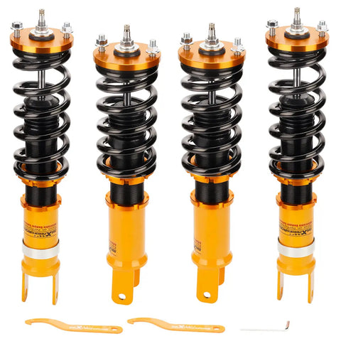 Coilovers Shock Absorber Struts compatible for Honda S2000 S2K AP1 AP2 Adjustable Damper MAXPEEDINGRODS