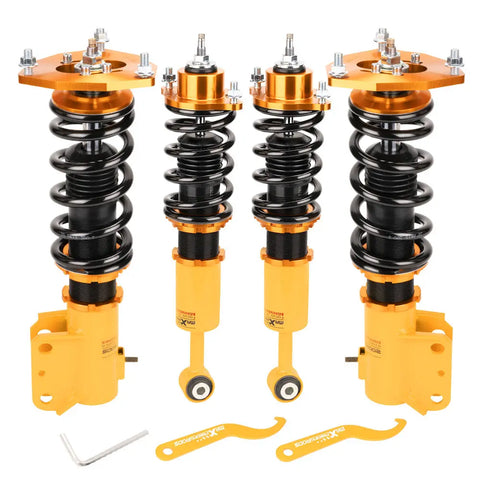 Coilovers Suspension Kits compatible for Mitsubishi Lancer LS Sedan 2002-06 2.0L Adj Damper MAXPEEDINGRODS