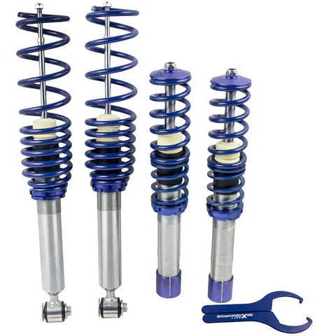 Compatible for BMW E39 5-Series Sedan Street Lowering Coilovers Shocks Struts 1997-2003 MAXPEEDINGRODS