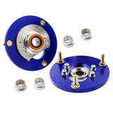 Compatible for BMW E46 320i 323i 328Ci 330xi M3 Coilover Pillowball Front Camber Plate Blue MAXPEEDINGRODS